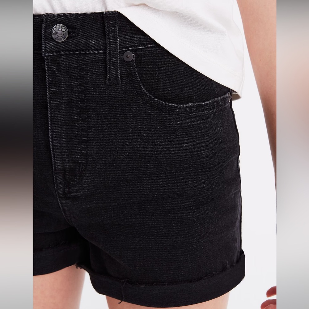 Madewell High Rise Denim Shorts - Picture 2 of 12